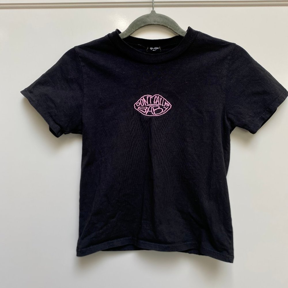 Black Graphic T-shirt